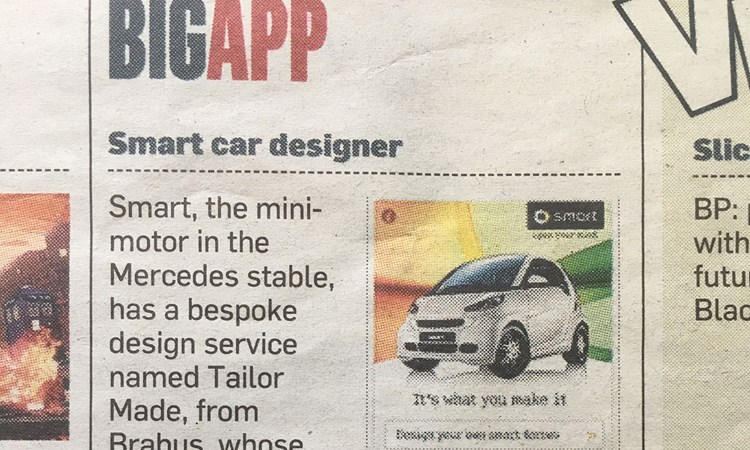 Smart App hits the news