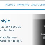 A new responsive website for Grundig in 3 weeks - no problem!